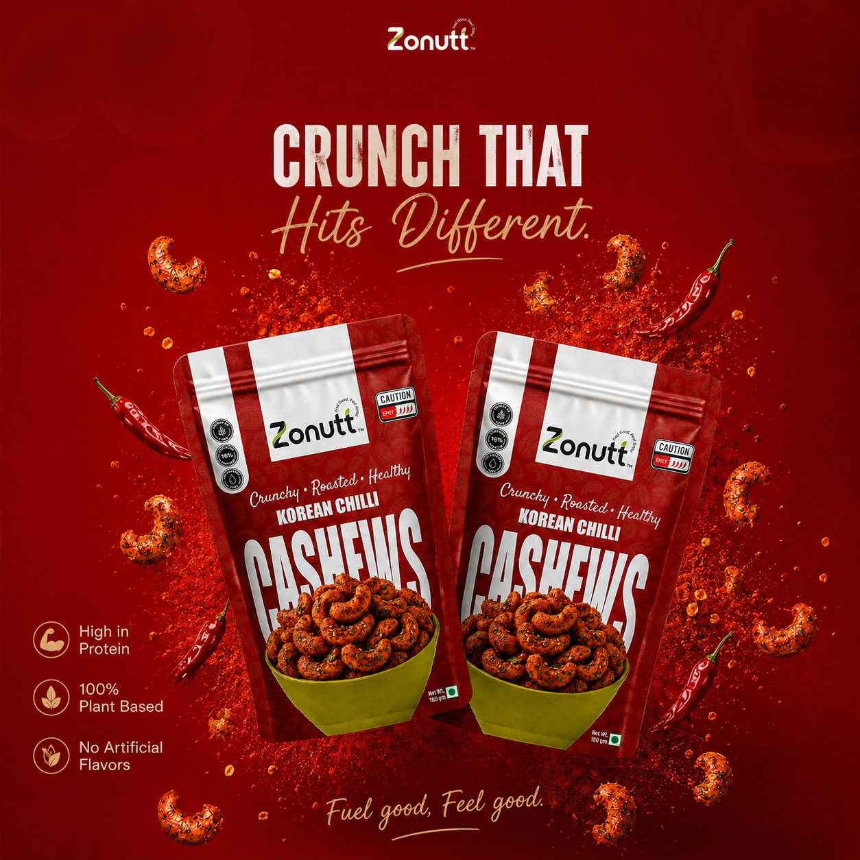 The Seoul Spice Cashew Twin Pack (180g x 2)