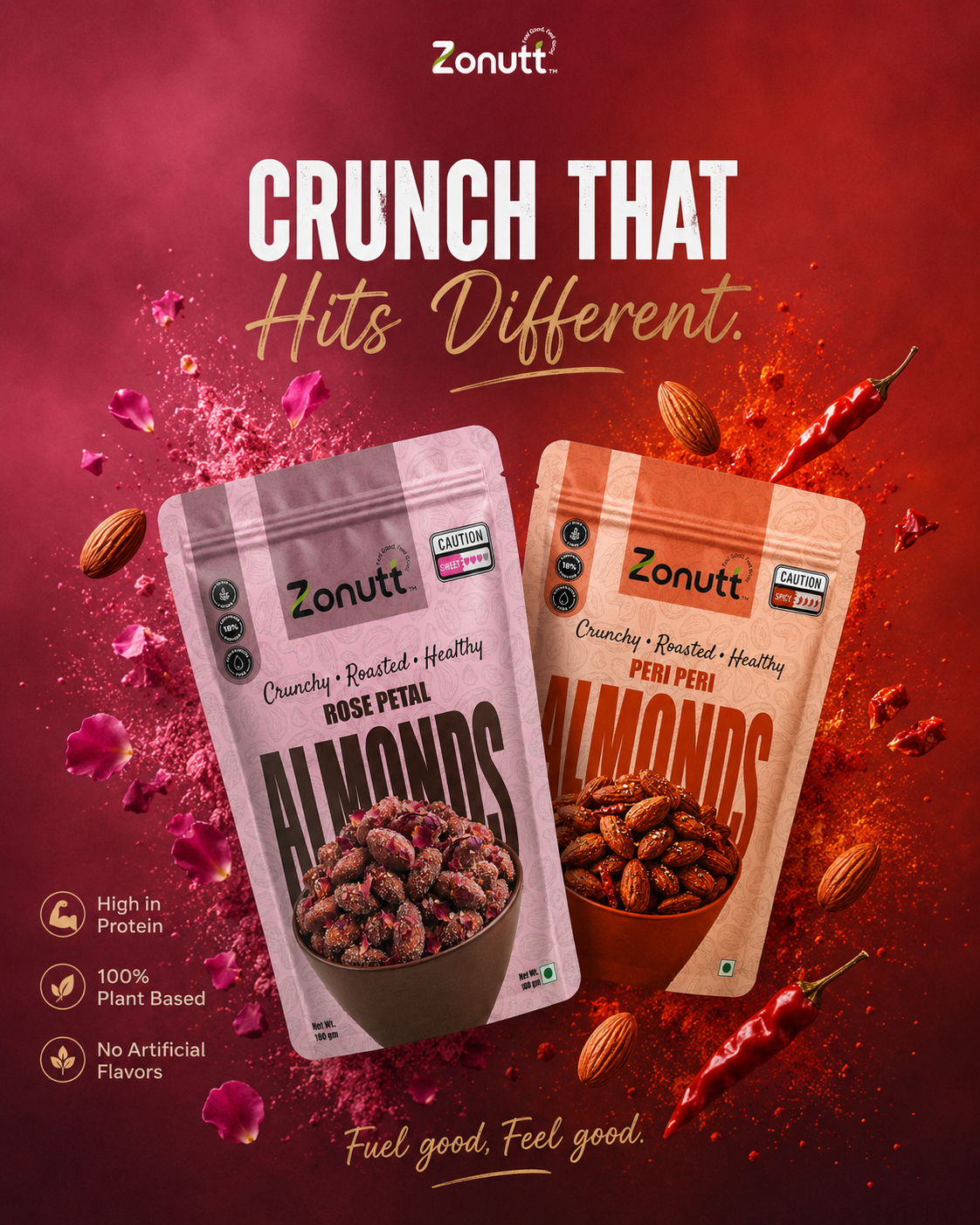 The Sweet & Spice Almond Duet (180g x 2)