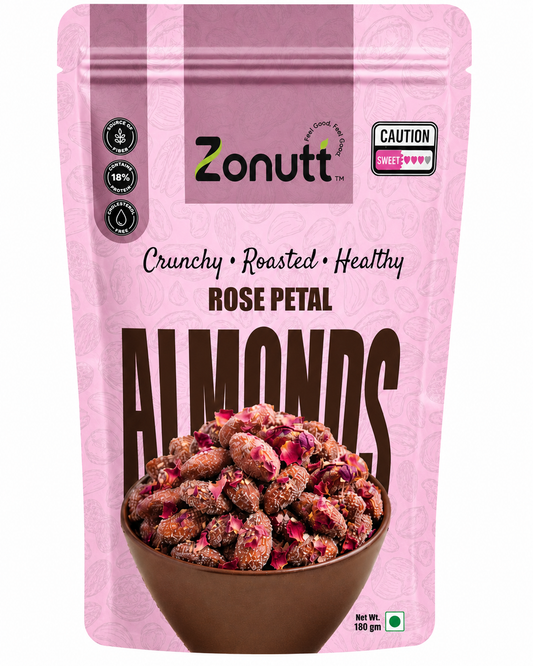 Rose Petal Almonds (180 g)