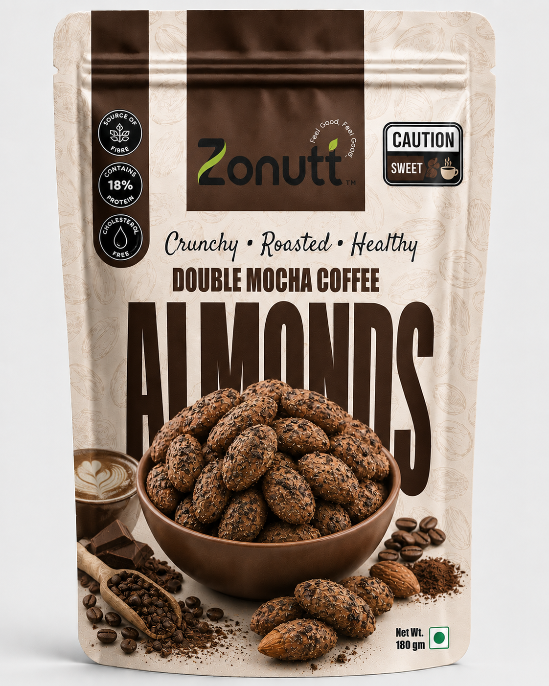 Double Mocha Coffee Almonds
