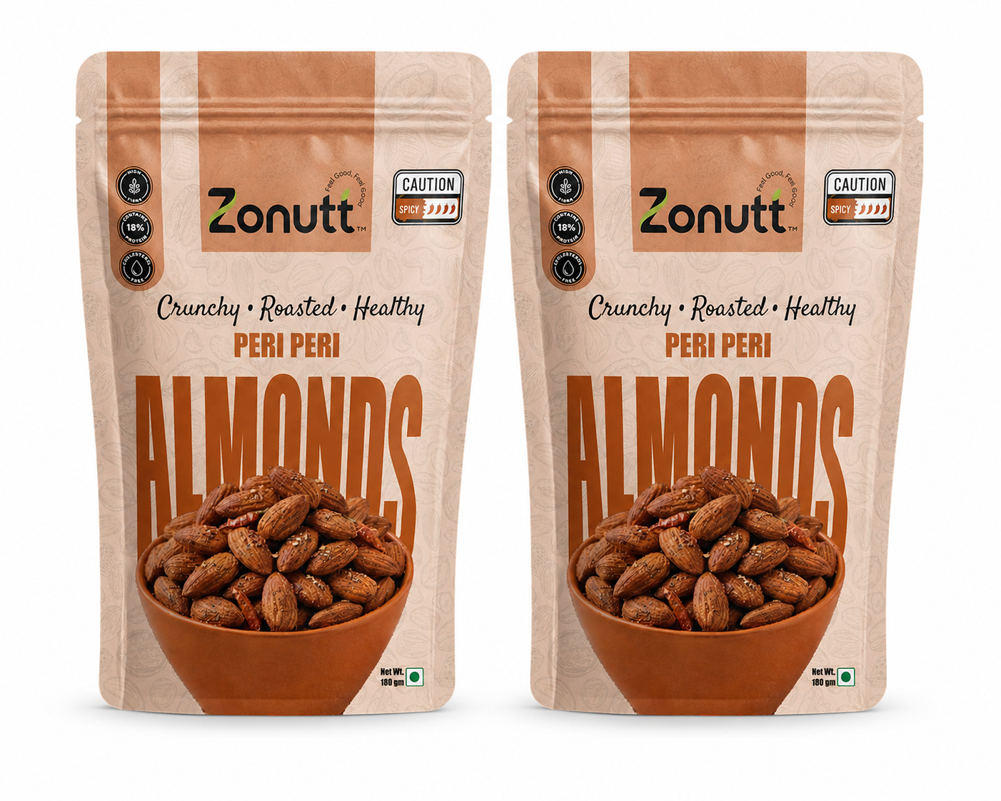 The Fiery Almond Twin Pack (180g x 2)