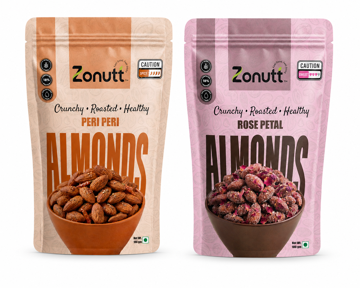 The Sweet & Spice Almond Duet (180g x 2)