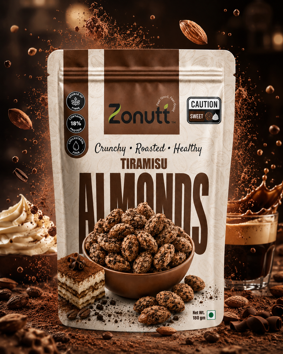 Tiramisu Almonds