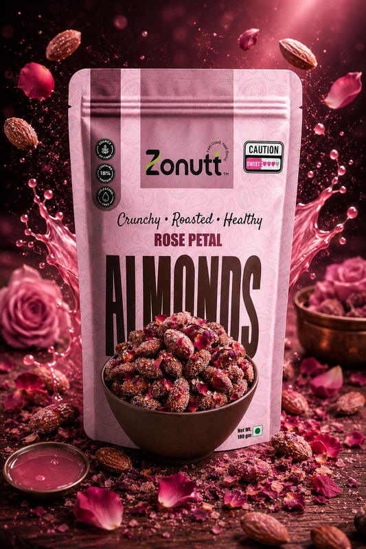 Rose Petal Almonds (180 g)