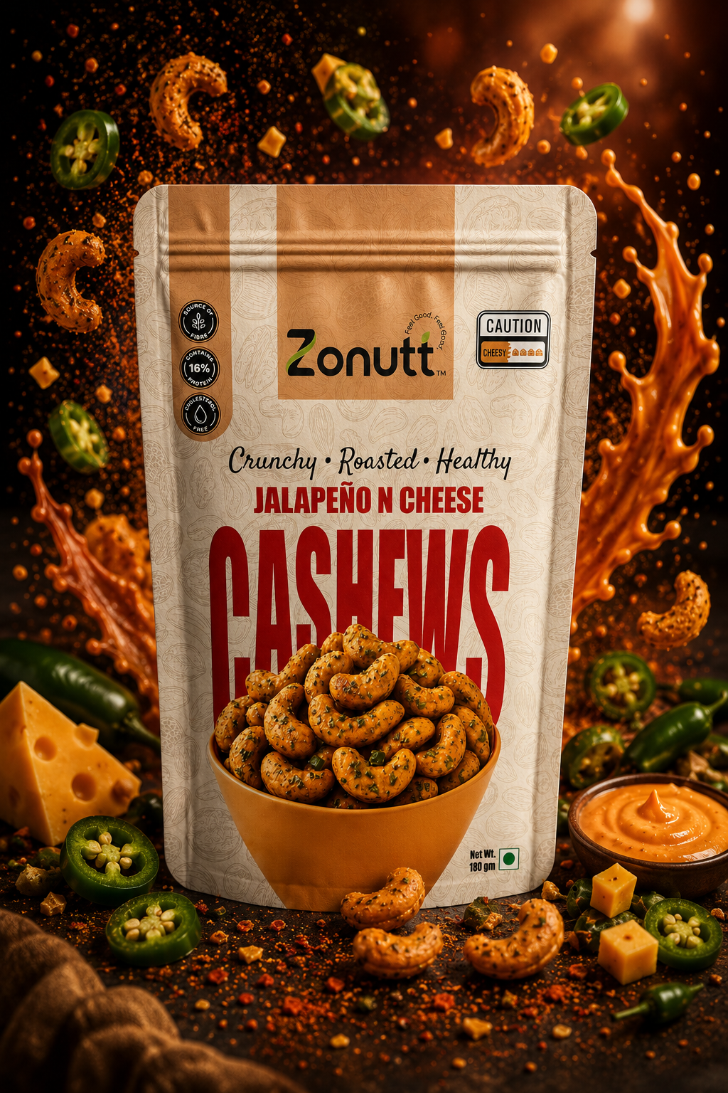 The Savory Cashew Twin Pack (180g x 2)
