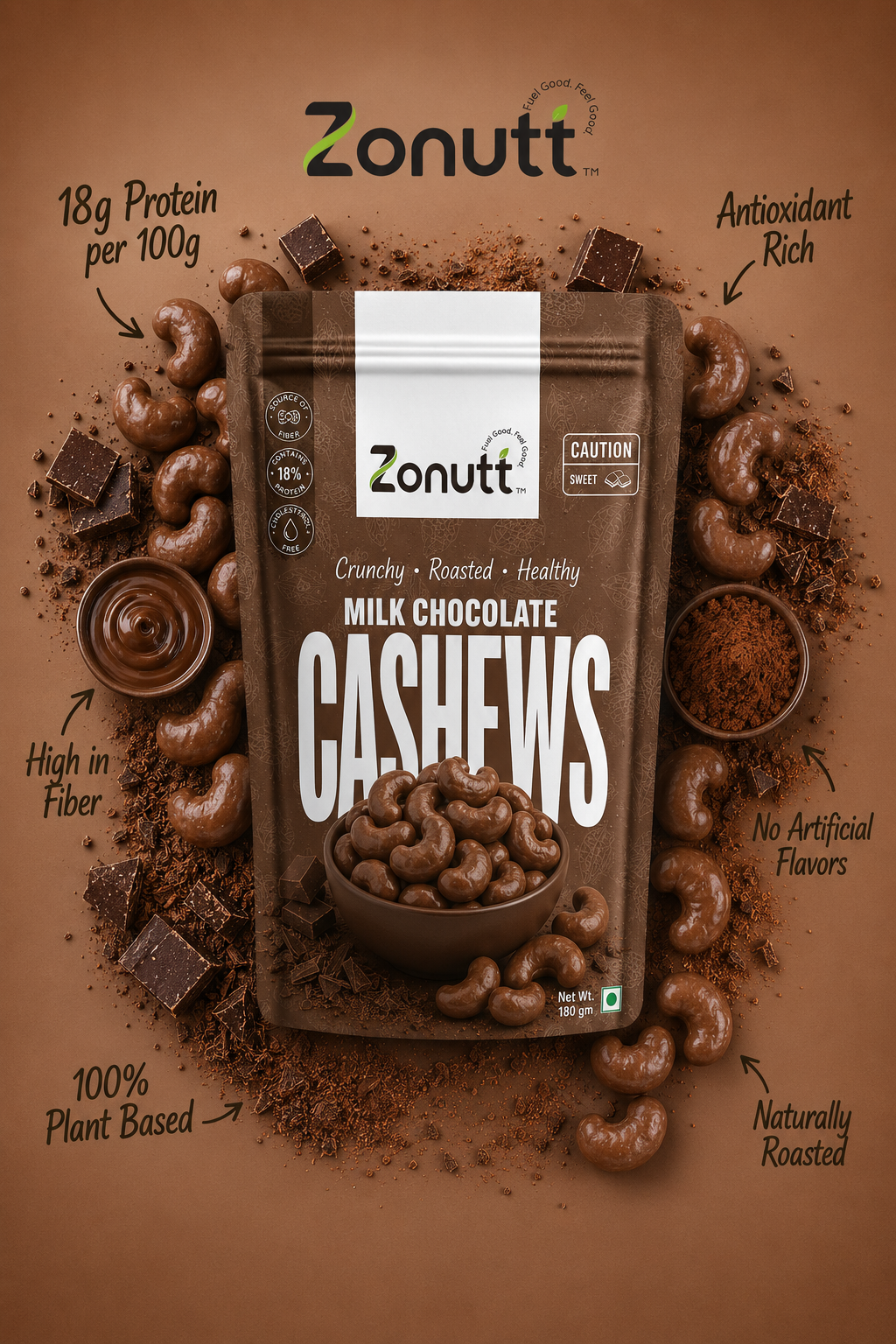 Milk Chocolate Cashews