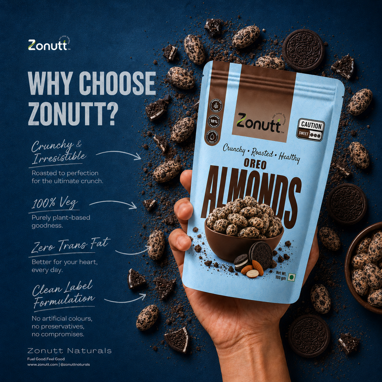 Oreo Almonds