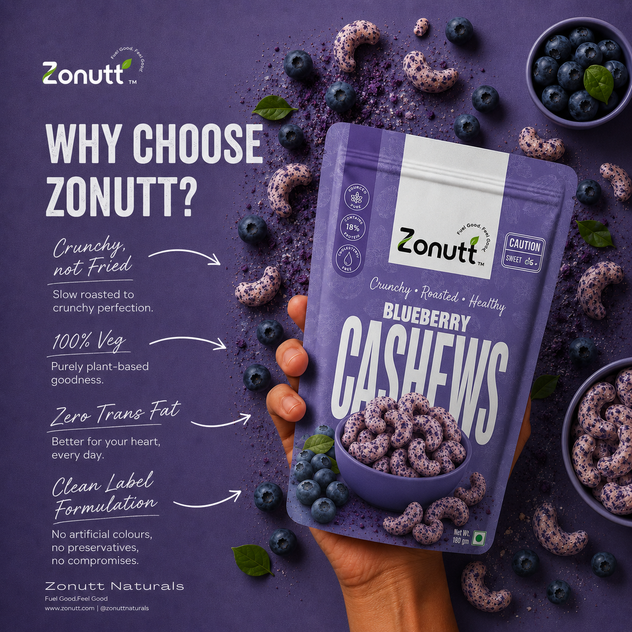 Blueberry Cashews