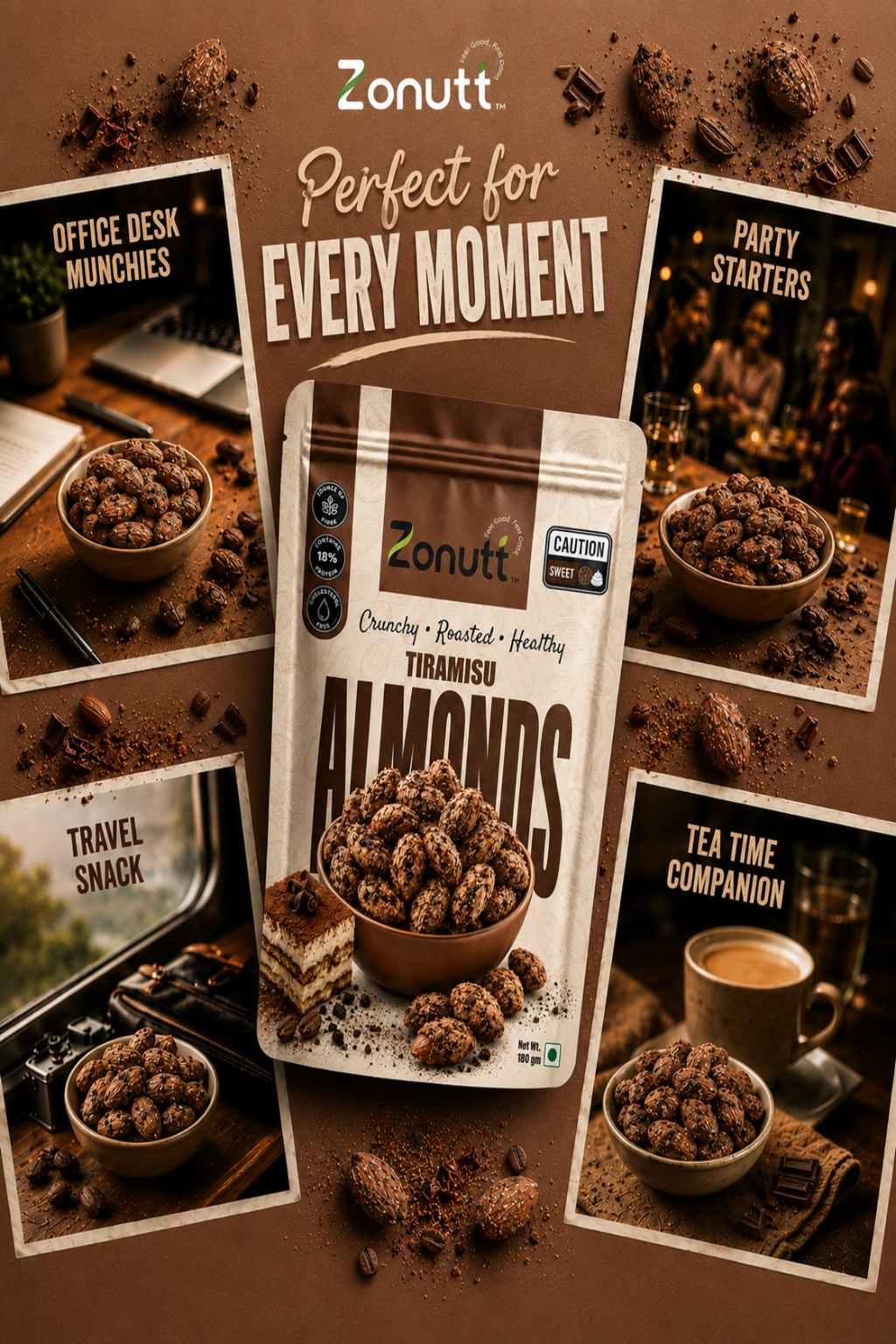 Tiramisu Almonds