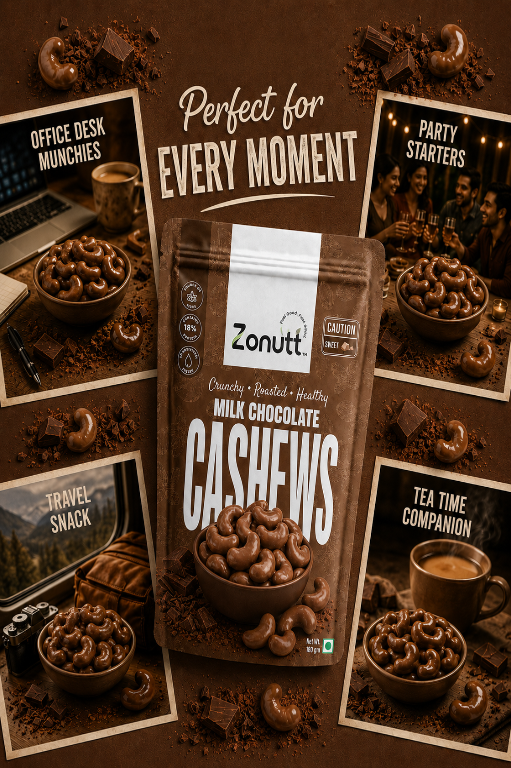 Milk Chocolate Cashews