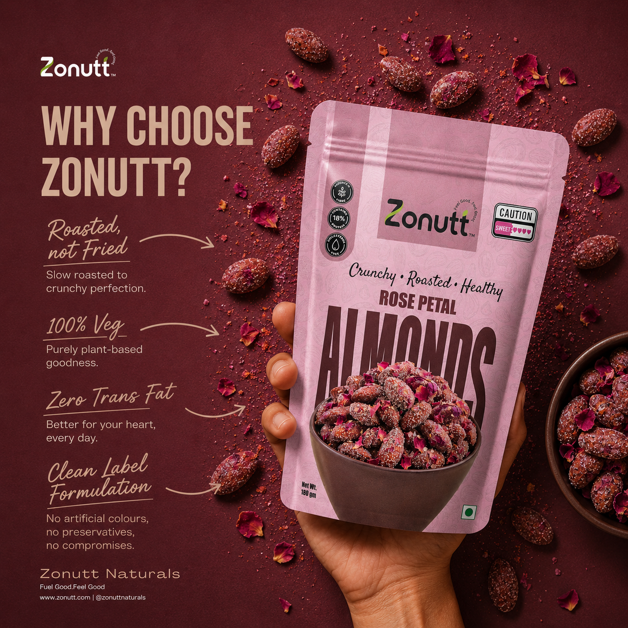 The Royal Almond Twin Pack (180g x 2)